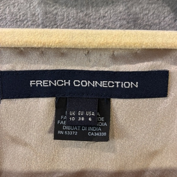 Great Gatsby French Connection Sparkly Dress Sz 6 Party Cocktail New Years Eve - Picture 2 of 8